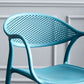 Contemporary Plastic Dining Armchair Chair Open Back Dining Side Chair for Kitchen Clearhalo ' kitchen&dining_furn' 'Dining Chairs' 'Dining Tables & Seating' 'dining_chair' 'furn' 'furn_dining_chair' 'Furniture' 'furniture_dining_chair' 'Kitchen & Dining Furniture' 'kitchen' 1200x1200_caecddde-2b17-4819-8360-b40fafbf46de