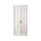 Solid Wood Wardrobe Armoire with Shelves French Country Wardrobe Cabinet Clearhalo 'Armoires & Wardrobes' 'armoires_wardrobes' 'Bedroom Furniture' 'furn' 'furn_armoires_wardrobes' 'Furniture' 1200x1200_caee1f65-3423-4f51-8dbd-57b2cdd49f5a
