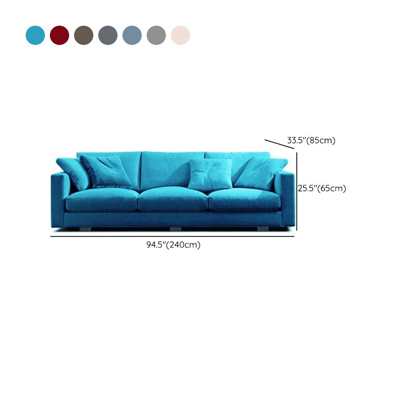 Contemporary Slipcovered Living Room Square Arm Pillows Seating Clearhalo 'furn' 'furn_sofas' 'Furniture' 'Living Room Furniture' 'Sofa' 'sofas' 1200x1200_caf06c45-1e08-43c9-9046-ecd77f2a74b4