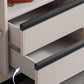 Stone Media Console Contemporary TV Media Stand with 4 Drawers Clearhalo 'furn' 'furn_tv_stands_entertainment_centers' 'Furniture' 'Living Room Furniture' 'TV Stands & Entertainment Centers' 'TV Stands & Media Storage Furniture' 'tv_stands_entertainment_centers' 1200x1200_caf4782d-fa8f-4de6-aefc-6971a11c71b8