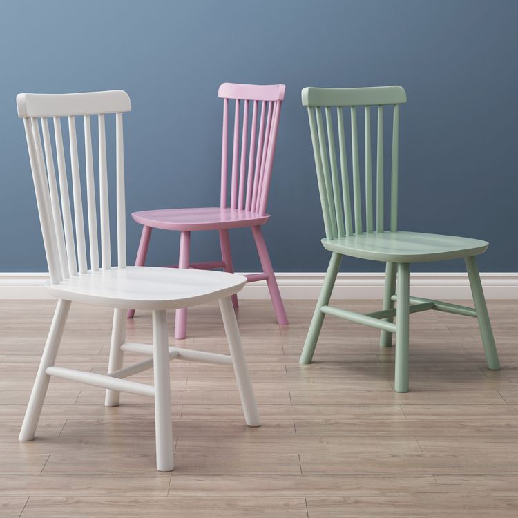 Modern Style Wooden Dining Chair Dining Armless Chair for Kitchen (Set of 2) Clearhalo ' kitchen&dining_furn' 'Dining Chairs' 'Dining Tables & Seating' 'dining_chair' 'Furniture' 'furniture_dining_chair' 'Kitchen & Dining Furniture' 'kitchen' 1200x1200_caf8a3d3-d668-48c7-8a7d-645a637faa32