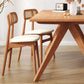 Dinner Kitchen Table Dining Room Rectangle Wood Top Dining Table