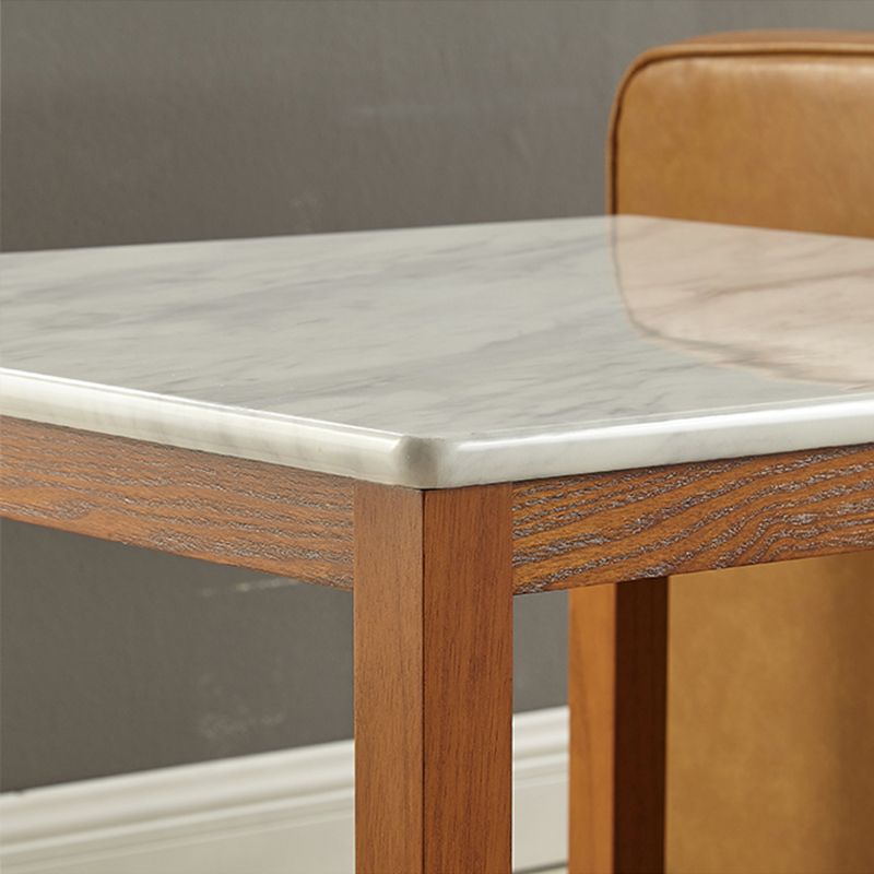 Farmhouse Living Room 4-Leg End Table One-Shelf Wooden Sofa End Table Clearhalo 'Coffee & Accent Tables' 'End & Side Tables' 'end_side_table' 'end_side_tables' 'furn' 'furn_end_side_tables' 'Furniture' 'furniture_end_side_table' 'Living Room Furniture' 1200x1200_cafb74dc-0259-4e55-8b49-cfcb5082107b