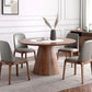 Round Dining Table Set 1/4/5/7 Pcs Solid Wood Dining Table and Chairs Clearhalo 'Dining Room Sets' 'Dining Tables & Seating' 'dining_room_set' 'furn' 'furn_dining_room_set' 'Furniture' 'Kitchen & Dining Furniture' 1200x1200_cb04a51f-7307-4c76-b96a-abd4777f223e