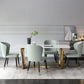 Luxury Sintered Stone Top Table Rectangle Table with Trestle Base in Gold Clearhalo 'Dining Tables & Seating' 'Dining Tables' 'dining_table' 'furn' 'furn_dining_table' 'Furniture' 'furniture_dining_table' 'Kitchen & Dining Furniture' 'kitchen' 'kitchen_dining_table' 1200x1200_cb074ac9-dfbc-4c3c-8650-80c139378105