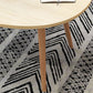 Contemporary Style Coffee Table Wooden 4 Legs Coffee Cocktail Table