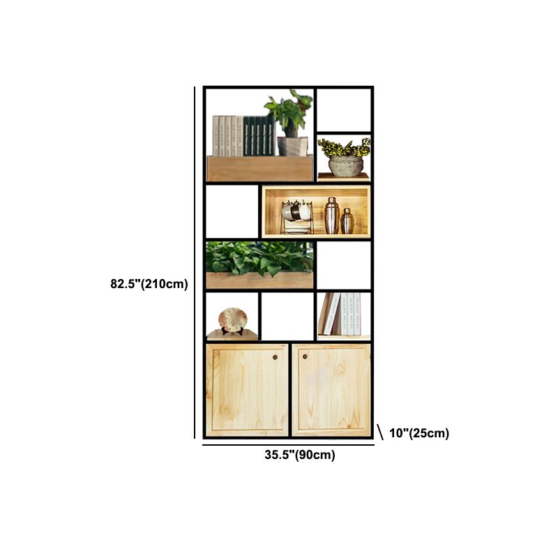 Mid-Century Modern Wine Bottle Rack Rubberwood Freestanding Wine Bottle Holder Clearhalo 'furn' 'furn_wine_racks' 'Furniture' 'Kitchen & Dining Furniture' 'Wine Racks' 'wine_racks' 1200x1200_cb0aa2a9-f348-43f4-a217-dd53308ae64f