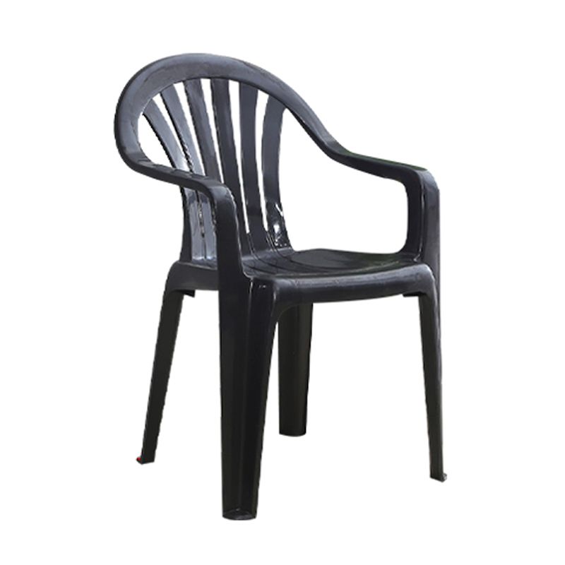 Modern Home Dining Arm Chairs Plastic Stackable Windsor Dining Armchairs Clearhalo ' kitchen&dining_furn' 'Dining Chairs' 'Dining Tables & Seating' 'dining_chair' 'furn' 'furn_dining_chair' 'Furniture' 'furniture_dining_chair' 'Kitchen & Dining Furniture' 'kitchen' 1200x1200_cb0c3d20-7d38-4ae8-a46e-2451fd74f35d