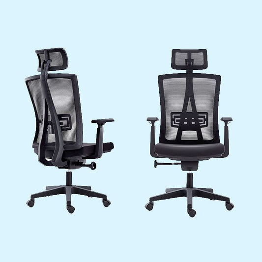 High Back Adjustable Office Chair Contemporary Ergonomic Desk Chair Clearhalo 'furn' 'furn_office_chair' 'Furniture' 'Office Chairs' 'Office Furniture' 'office_chair' 1200x1200_cb0cb49a-2942-4bbb-8179-14ceb6f5990b
