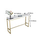 Rectangle Stone Bar Dining Table Traditional Luxury Bar Table with Trestle Base Clearhalo 'Bar Furniture' 'Bar Tables' 'bar_tables' 'furn' 'furn_bar_tables' 'Furniture' 'furniture_bar_tables' 'Kitchen & Dining Furniture' 1200x1200_cb12ce77-c6df-4eba-90ae-631550d417b7