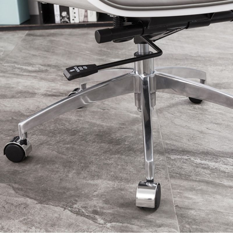 High / Mid Back Office Chair Grey Upholstered Desk Chair with Wheels Clearhalo 'furn' 'furn_office_chair' 'Furniture' 'Office Chairs' 'Office Furniture' 'office_chair' 1200x1200_cb14cb06-4240-424a-8536-ac8e3fde7e6c