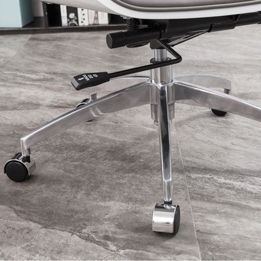 High / Mid Back Office Chair Grey Upholstered Desk Chair with Wheels Clearhalo 'furn' 'furn_office_chair' 'Furniture' 'Office Chairs' 'Office Furniture' 'office_chair' 1200x1200_cb14cb06-4240-424a-8536-ac8e3fde7e6c