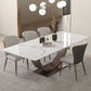 Modern Rectangle Sintered Stone Dining Table Set 1/2/4/5/7 Pieces Dining Set Clearhalo 'Dining Room Sets' 'Dining Tables & Seating' 'dining_room_set' 'furn' 'furn_dining_room_set' 'Furniture' 'furniture_dining_room_set' 'Kitchen & Dining Furniture' 1200x1200_cb16a47c-df86-45c3-840c-c4fb089651b7
