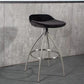 Hedendaagse stijl Faux Leather Bar Stool Low Back Teller Bar Stool voor thuis