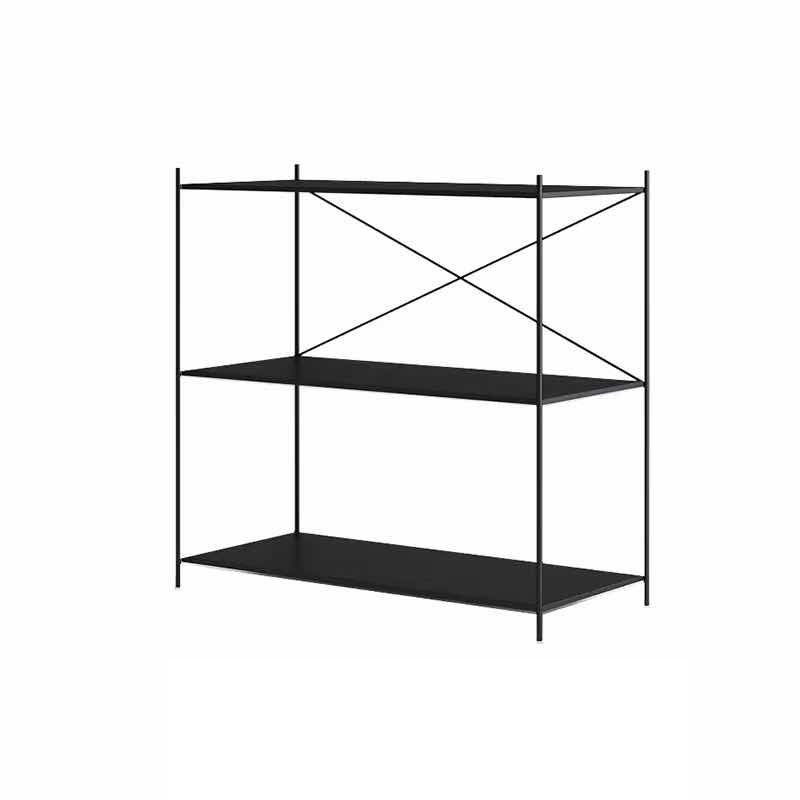 Modern Metal Bookcase Shelf Rectangular Open Bookcase with Shelves Clearhalo 'Bookcases' 'furn' 'furn_bookcases' 'Furniture' 'furniture_bookcases' 'kitchen' 'kitchen_bookcases' 'Living Room Furniture' 'Office Furniture' 1200x1200_cb1fef59-010a-4943-bf35-4a33f4ef893f