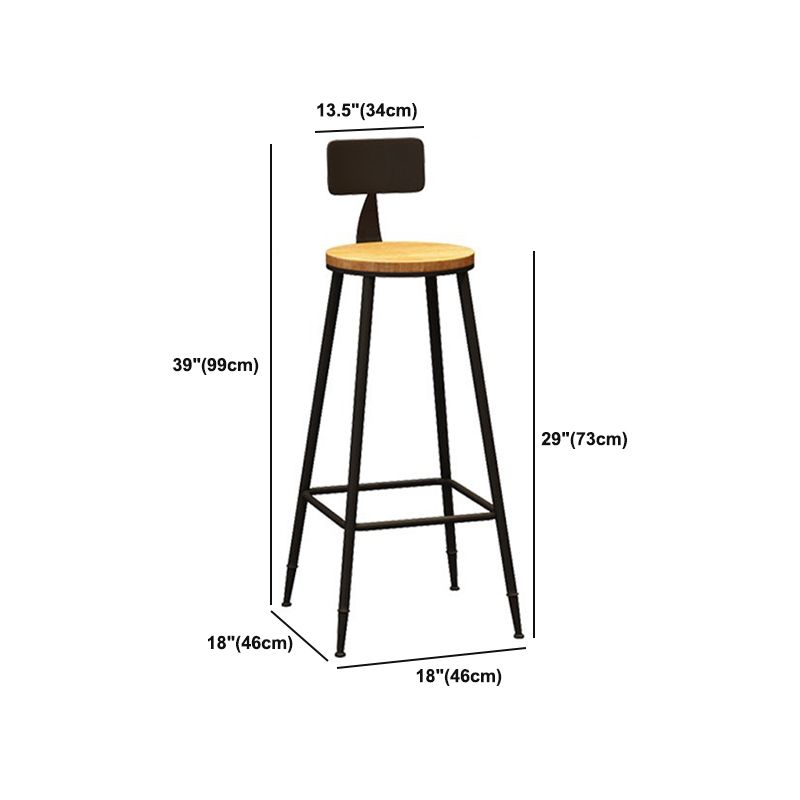Ensemble de Table de Bar moderne 1/7 pièces, Table de comptoir rectangulaire en bois avec pour magasin de thé au lait