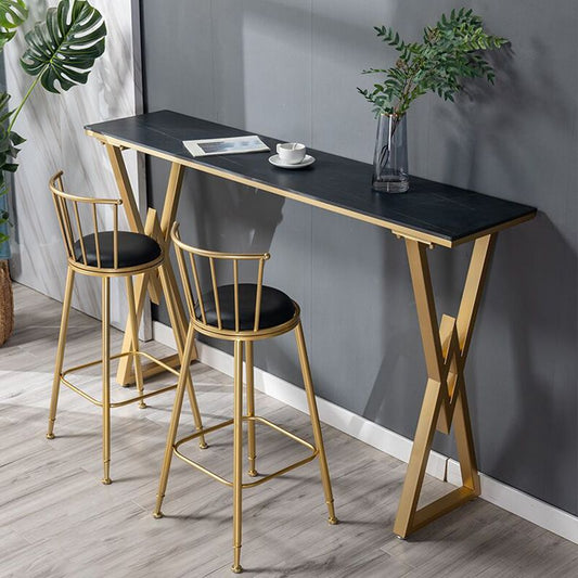 Tabouret de comptoir rembourré de style contemporain tabouret de salon de salon