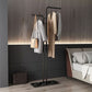 Modern Metal Coat Hanger Free Standing Coat Rack with Marble Bottom