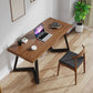 Solid Wood Meeting Table Home Office Gratis formulier eenvoud Writing Desk