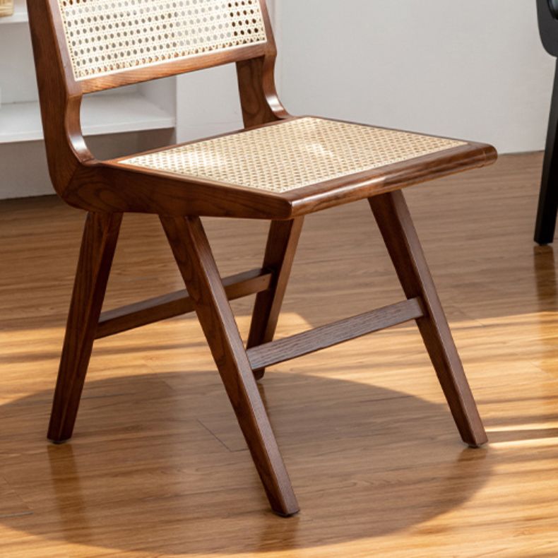Solid Wood Dining Chairs Modern Style Open Back Home Dining Chairs Clearhalo 'Dining Chairs' 'Dining Tables & Seating' 'dining_chair' 'furn' 'furn_dining_chair' 'Furniture' 'Kitchen & Dining Furniture' 1200x1200_cb317d44-ad47-4076-a420-c38d4345ed13