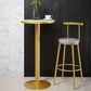 Nordic Style Upholstered Fabric Stools Armless Round Barstools for Home Clearhalo 'Bar Furniture' 'Bar Stools' 'bar_stools' 'furn' 'furn_bar_stools' 'Furniture' 'furniture_bar_stools' 'Kitchen & Dining Furniture' 1200x1200_cb37a130-ac03-46f3-a775-3331eb03d0f4