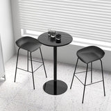 Contemporary Bar-stool Plastic Counter Bar Stool with Metal Legs for Kitchen Clearhalo 'Bar Furniture' 'Bar Stools' 'bar_stools' 'furn' 'furn_bar_stools' 'Furniture' 'furniture_bar_stools' 'Kitchen & Dining Furniture' 1200x1200_cb388ab9-e37f-4d2f-86ce-d34f9a3ffbca