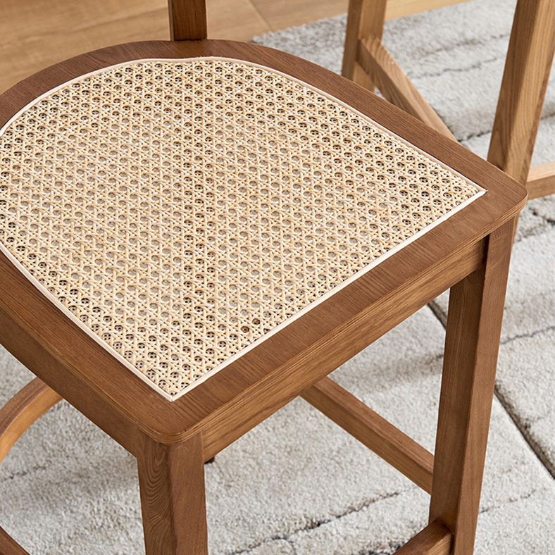Moderne stijl Bar-Stool houten aanrechtbar kruk met houten benen voor thuis