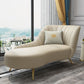 Modern Leather Chaise Lounge Upholstered Lounge with Flared Arms for Bedroom Clearhalo 'Chairs & Seating' 'Chaise Lounge' 'chaise_lounge' 'furn' 'furn_chaise_lounge' 'Furniture' 'Living Room Furniture' 1200x1200_cb44f2f6-dfaa-4404-b2f3-c253150ed510