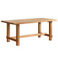 Industrial 1/4/6 Pieces Dining Set Rectangle Pine Wood Dining Table for Dining Room