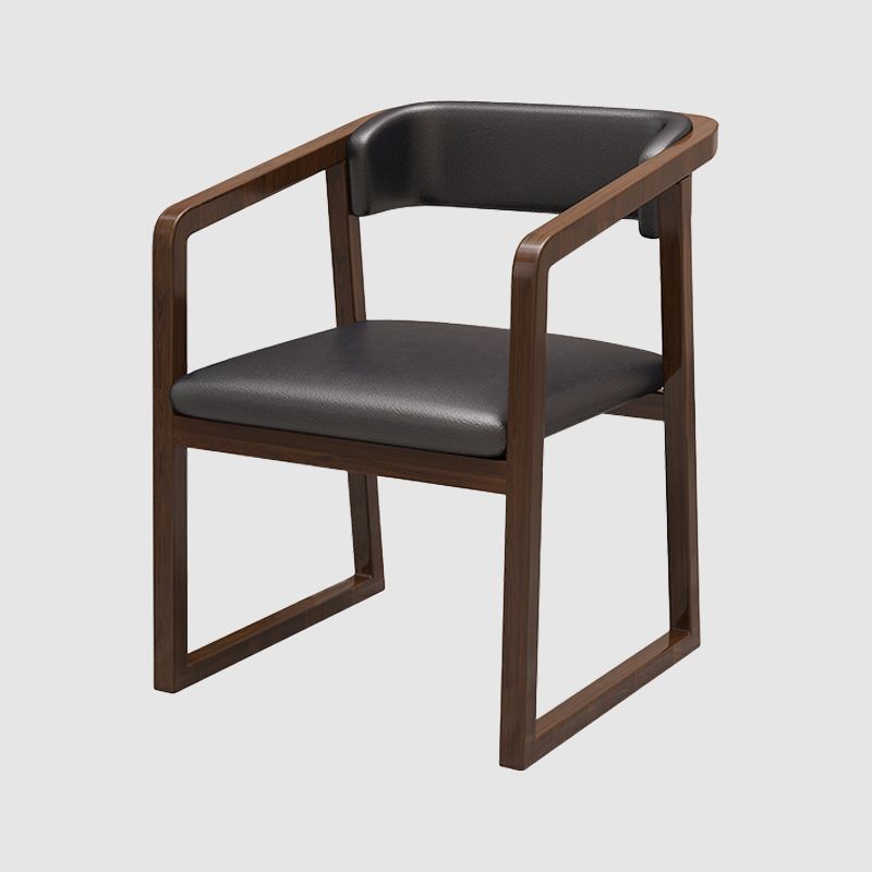 Traditional Style Ash Chairs Open Back Arm Kitchen Single Dining Chair Clearhalo ' kitchen&dining_furn' 'Dining Chairs' 'Dining Tables & Seating' 'dining_chair' 'furn' 'furn_dining_chair' 'Furniture' 'furniture_dining_chair' 'Kitchen & Dining Furniture' 'kitchen' 1200x1200_cb4ad079-d50b-445f-8fe5-97f4308d46b2