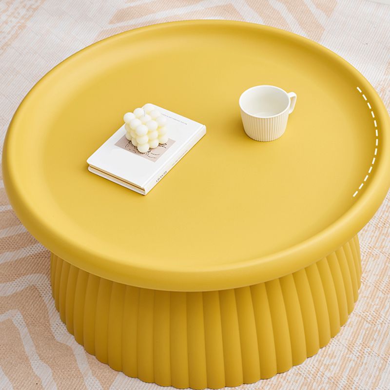 Glam Corner Table Plastic Round Pedestal Side End Snack Table Clearhalo 'Coffee & Accent Tables' 'End & Side Tables' 'end_side_tables' 'furn' 'furn_end_side_tables' 'Furniture' 'Living Room Furniture' 1200x1200_cb4badcf-b20e-4650-8f70-be2d75c6a14b