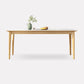 Midcentury Rectangle Dining Table Sintered Stone Table with 4 Legs Wood Base Clearhalo ' dining_table' 'Dining Tables & Seating' 'Dining Tables' 'furn' 'furn_dining_table' 'Furniture' 'furniture_dining_table' 'Kitchen & Dining Furniture' 'kitchen&dining_furn' 'kitchen' 'kitchen_dining_table' 1200x1200_cb4e85cf-458d-4243-bac4-bcc6e0eb704f