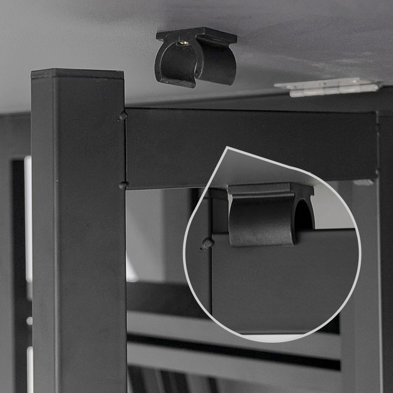 Modern 1/2/5/7 Pieces Foldable Dinette Set Black Wood Dining Table Set for Kitchen Clearhalo 'Dining Room Sets' 'Dining Tables & Seating' 'dining_room_set' 'furn' 'furn_dining_room_set' 'Furniture' 'furniture_dining_room_set' 'Kitchen & Dining Furniture' 1200x1200_cb4e9979-c08e-497b-86b2-06863b55b15c