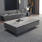 Modern Style Grey/white Slate Top Rectangular Coffee Table with Solid Wood Base Clearhalo 'Coffee & Accent Tables' 'Coffee Tables' 'coffee_tables' 'furn' 'furn_coffee_tables' 'Furniture' 'Living Room Furniture' 1200x1200_cb50871d-1fec-441a-a74c-7d40b00d83ac