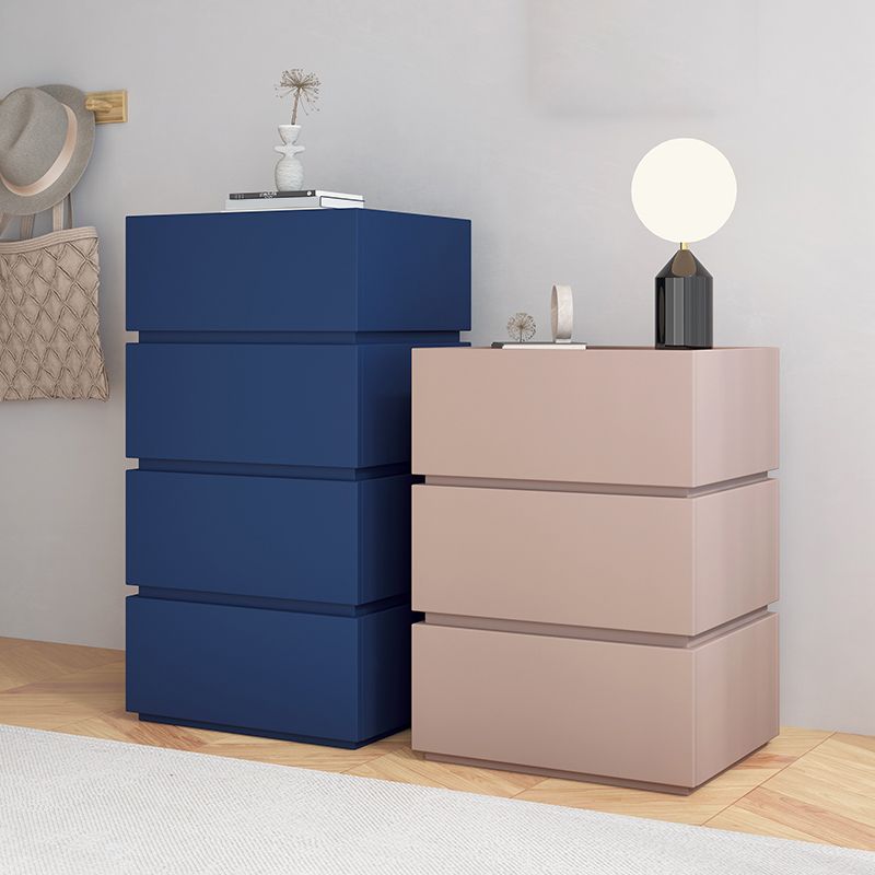 Cassa di accento rettangolo da 21 "contemporanei, cassa di legno con cassetti