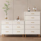 Contemporary Bar Pulls Accent Chest Straight Legs White Accent Chest with Drawer Clearhalo 'Cabinets & Chests' 'cabinets_chests' 'furn' 'furn_cabinets_chests' 'Furniture' 'Living Room Furniture' 1200x1200_cb53826b-6ac5-4ff9-b375-3c47735695c5