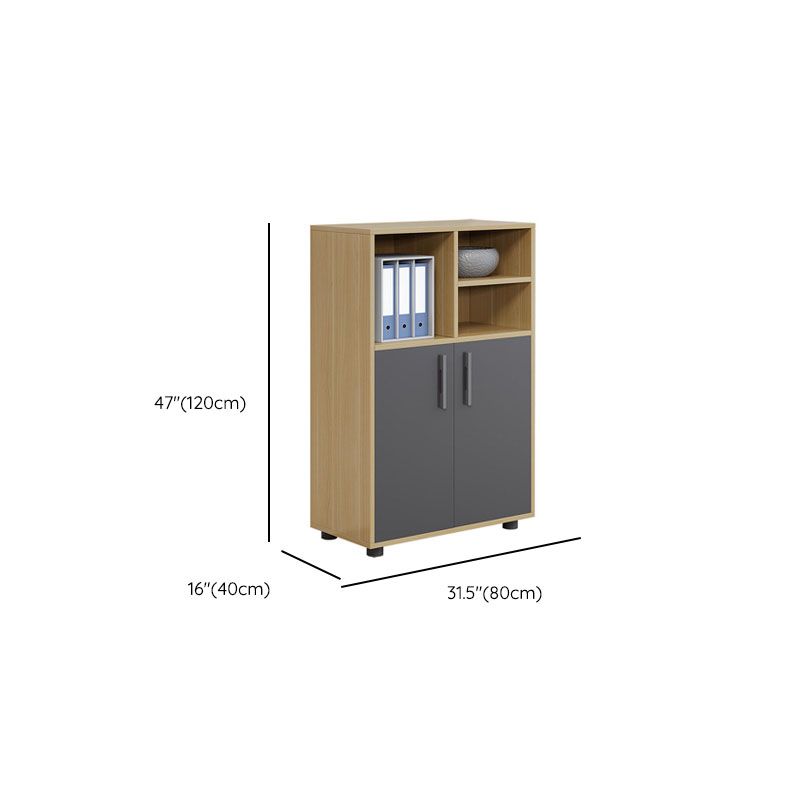 Contemporary Style Filing Cabinet Wood Storage Lateral Filing Cabinet Clearhalo 'Filing Cabinets' 'filling_cabinets' 'furn' 'furn_filling_cabinets' 'Furniture' 'Office Furniture' 1200x1200_cb5aa62d-b6d3-46ff-b372-7fb2bc9775ae