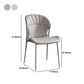 Khaki and Gray Dining Chairs Modern Armless Dining Side Chair Clearhalo 'Dining Chairs' 'Dining Tables & Seating' 'dining_chair' 'furn' 'furn_dining_chair' 'Furniture' 'Kitchen & Dining Furniture' 1200x1200_cb5b4f2a-ed24-4c7e-80fc-a99e4d4a83d8