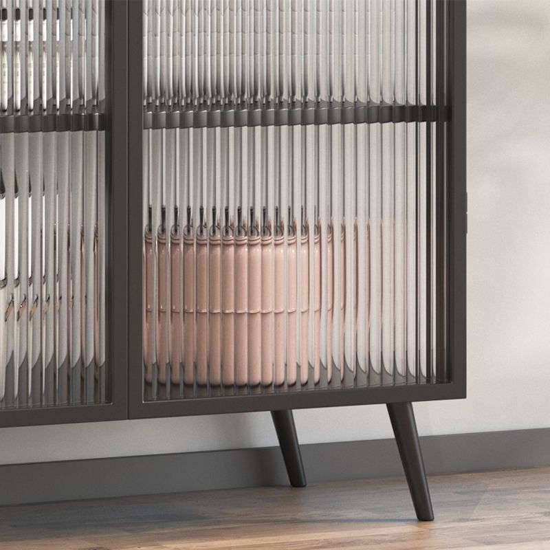 14" W Modern Storage Cabinet Glass Door Buffet Cabinet for Dining Room Clearhalo 'Display & China Cabinets' 'display_china_cabinets' 'furn' 'furn_display_china_cabinets' 'Furniture' 'Kitchen & Dining Furniture' 1200x1200_cb6354be-4b35-41d8-bffe-38cdb7104649