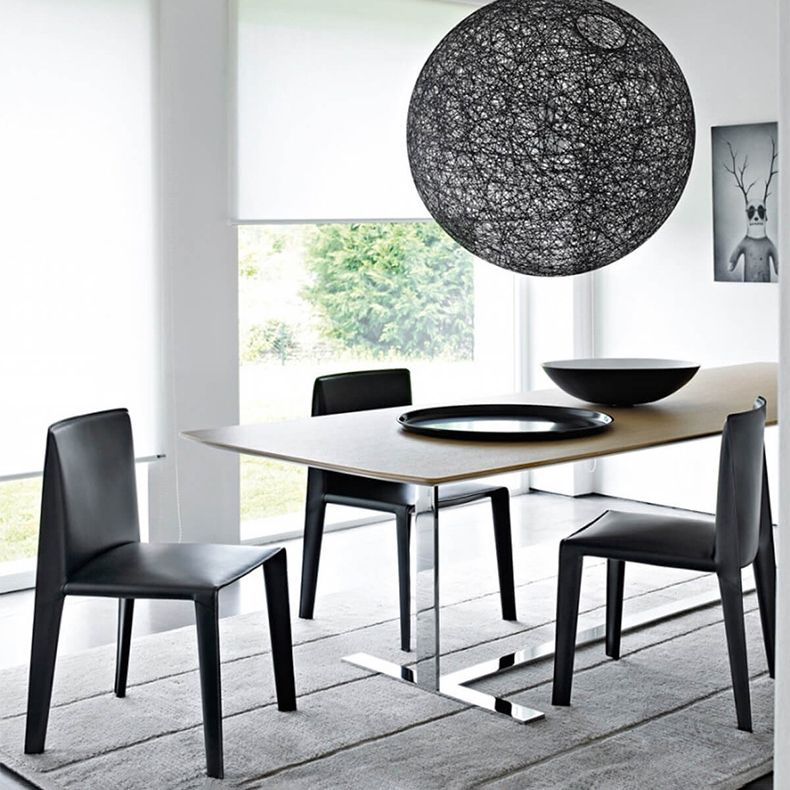 Sedie da pranzo imbottite sedia da pranzo in finta pelle