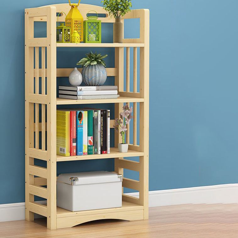 Etagere Vertical Modern Book Shelf Natural Wooden Shelf Bookcase for Study Room Clearhalo 'Bookcases' 'furn' 'furn_bookcases' 'Furniture' 'Office Furniture' 1200x1200_cb6bccc2-c785-4209-8c56-bbcb36717c60