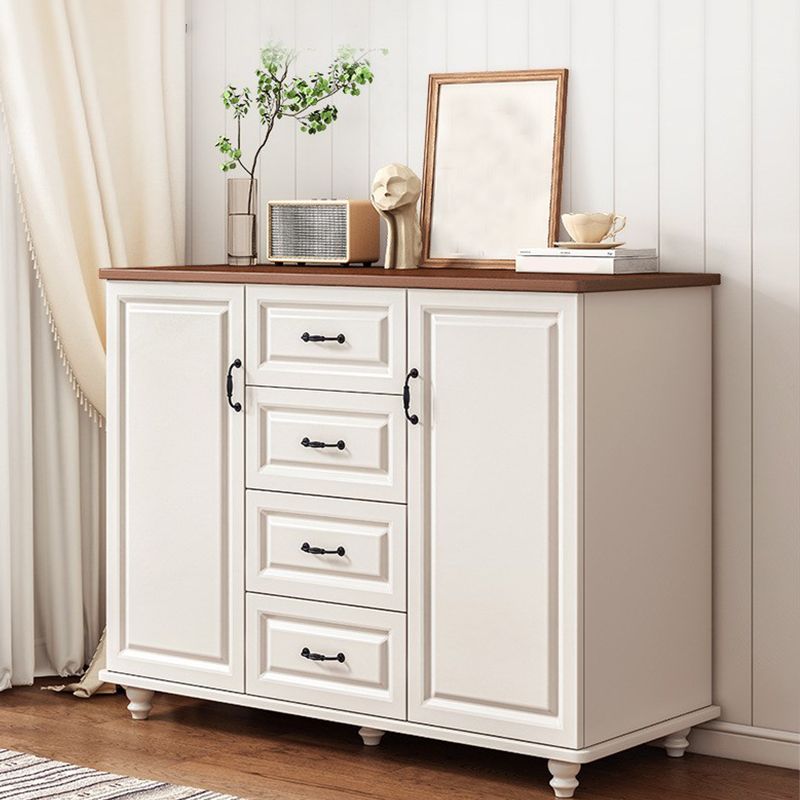 16" W Horizontal Combo Dresser Wooden Storage Chest Dresser with Drawers and Doors Clearhalo 'Bedroom Furniture' 'Dressers & Chests' 'dressers_chests' 'furn' 'furn_dressers_chests' 'Furniture' 1200x1200_cb6bd067-5ee7-4f92-90ae-2826fe76b8db
