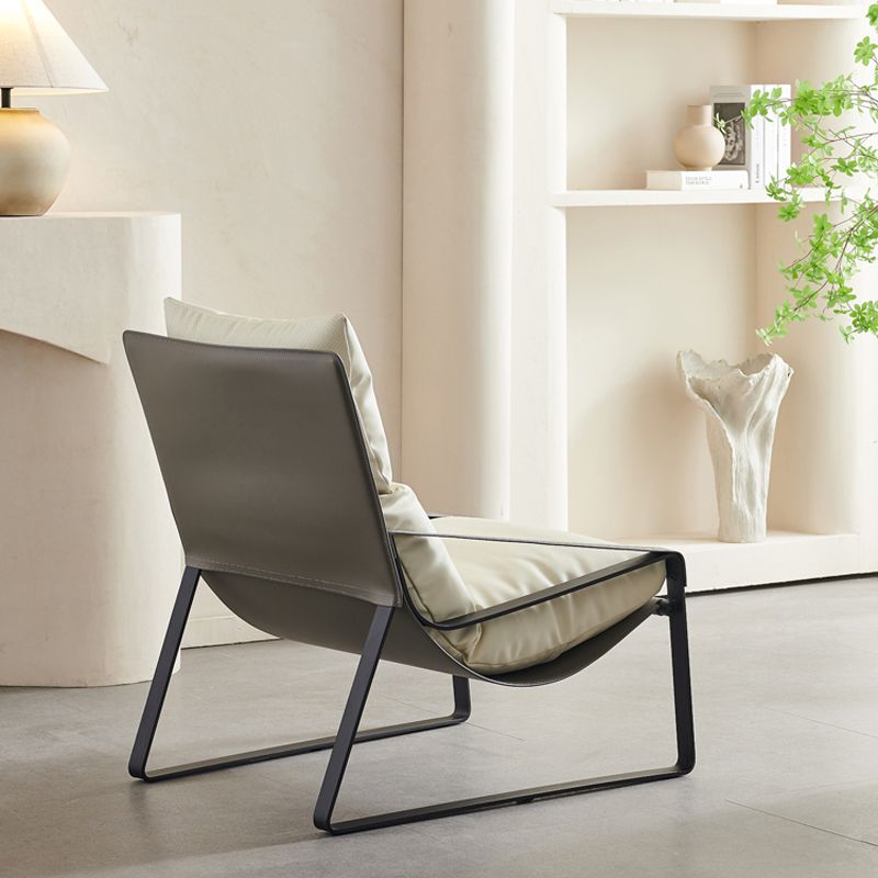 Sedia a faux reclinabile standard contemporanea e sedia reclinabile per la camera da letto