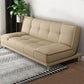 Armless Cotton Blend and Leather Convertible Contemporary Sofa Bed Clearhalo 'furn' 'furn_sofas' 'Furniture' 'furniture_sofas' 'Living Room Furniture' 'Sofa' 'sofas' 1200x1200_cb6f1a40-6a48-4ff6-a9bb-b3d39713d894