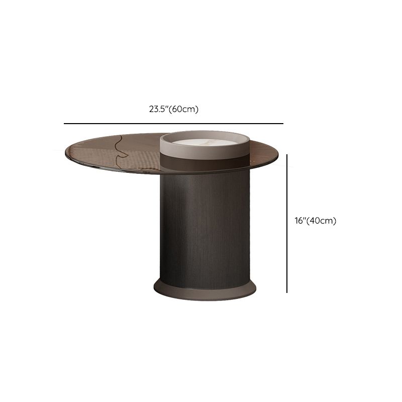 Slate Coffee Table Frame 2 Piece Nesting Tables with Storage Drawer Clearhalo 'Coffee & Accent Tables' 'Coffee Tables' 'coffee_tables' 'furn' 'furn_coffee_tables' 'Furniture' 'Living Room Furniture' 1200x1200_cb6f498d-739f-4717-a4af-f75632a25789