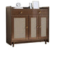 42.51" Tall 2 - Drawer Accent Cabinet Modern 3 - Door Cabinet Clearhalo 'Cabinets & Chests' 'cabinets_chests' 'furn' 'furn_cabinets_chests' 'Furniture' 'Living Room Furniture' 1200x1200_cb75956b-6920-4130-ace5-59bcc03957a8