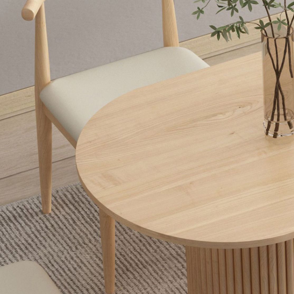 Contemporary Solid Wood Dining Table Set 1/5/7 Pieces Home Dining Room Set Clearhalo 'Dining Room Sets' 'Dining Tables & Seating' 'dining_room_set' 'furn' 'furn_dining_room_set' 'Furniture' 'Kitchen & Dining Furniture' 1200x1200_cb76a3a8-aa73-4f88-82fd-5ae96b8431d0