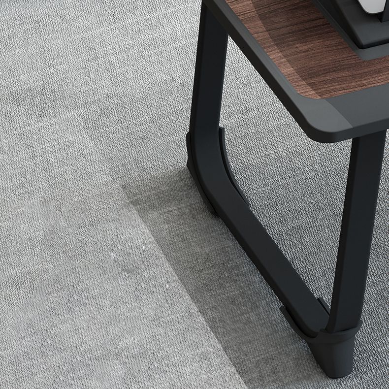 23.6"L Engineer Wood Writing Desk Metal Base Desk for Student Dormitory Clearhalo 'furn' 'furn_office_desk' 'Furniture' 'furniture_office_desk' 'Office Desks' 'Office Furniture' 'office_desk' 1200x1200_cb7b3b59-a421-49dc-9ee7-61503db6a9a4