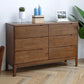 Coffre de rangement en bois massif de 15,6 pouces de largeur, commode de rangement moderne