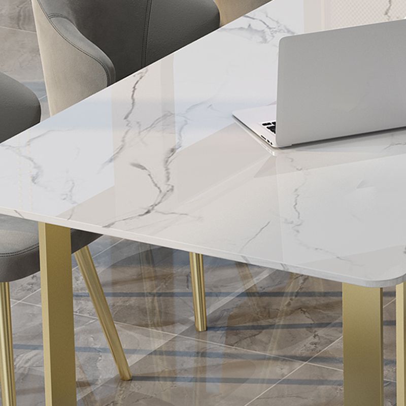 Table de réunion à domicile en pierre enthousiaste table de bureau industriel